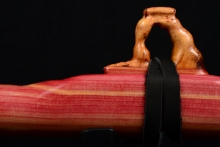 Eastern Red Cedar Native American Flute, Minor, High D-5, #F9G